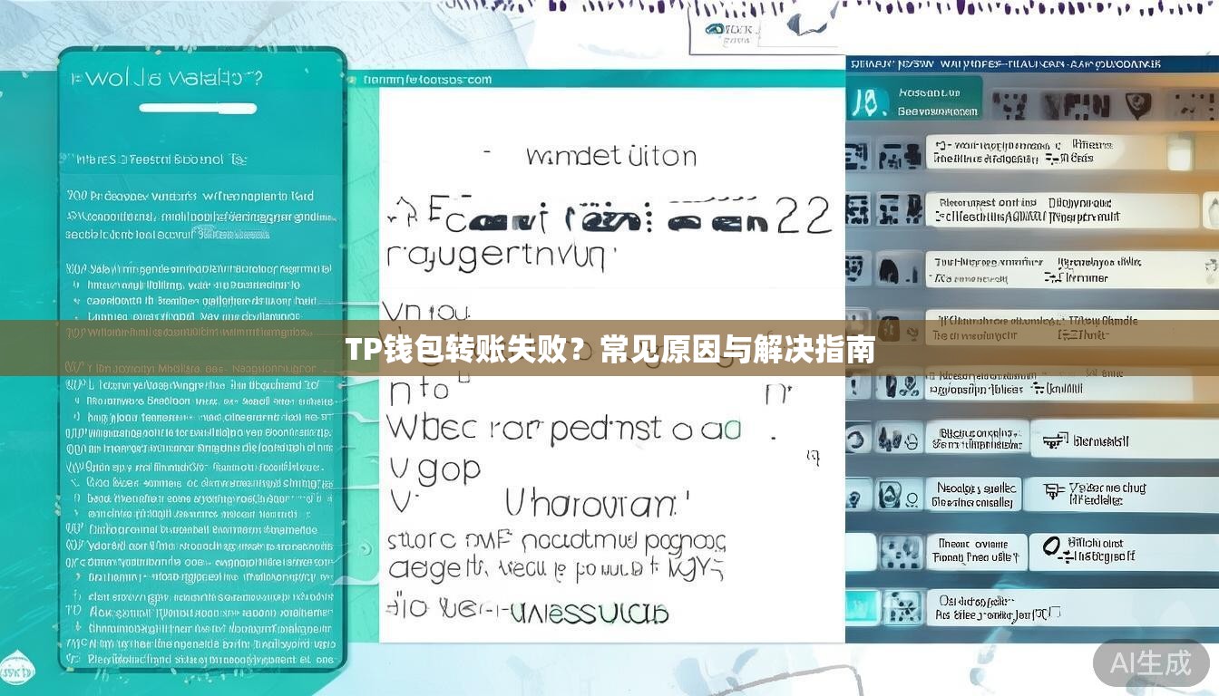 TP钱包转账失败?常见原因与解决指南 TP钱包转账失败?常见原因与解决指南