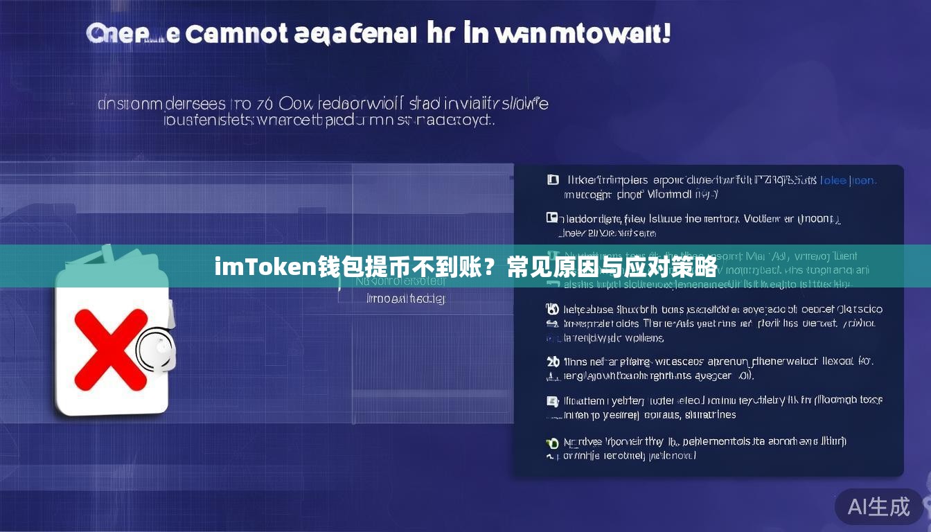 imToken钱包提币不到账?常见原因与应对策略 imToken钱包提币不到账?常见原因与应对策略