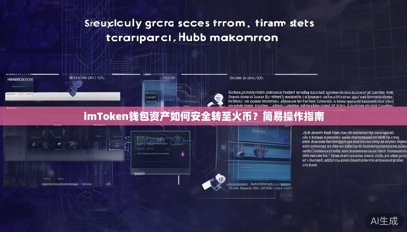 imToken钱包资产如何安全转至火币?简易操作指南 imToken钱包资产如何安全转至火币?简易操作指南
