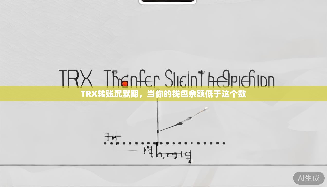 TRX转账沉默期,当你的钱包余额低于这个数 TRX转账沉默期,当你的钱包余额低于这个数
