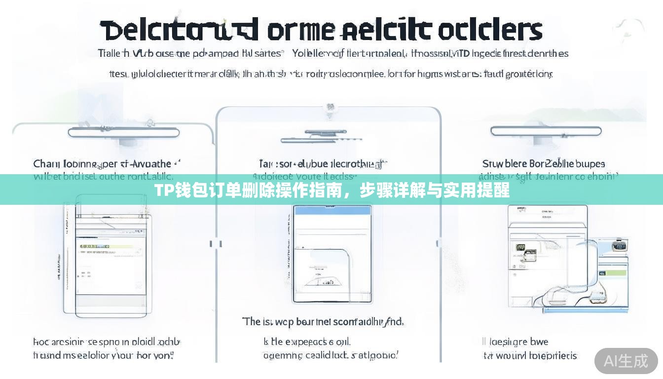 TP钱包订单删除操作指南，步骤详解与实用提醒