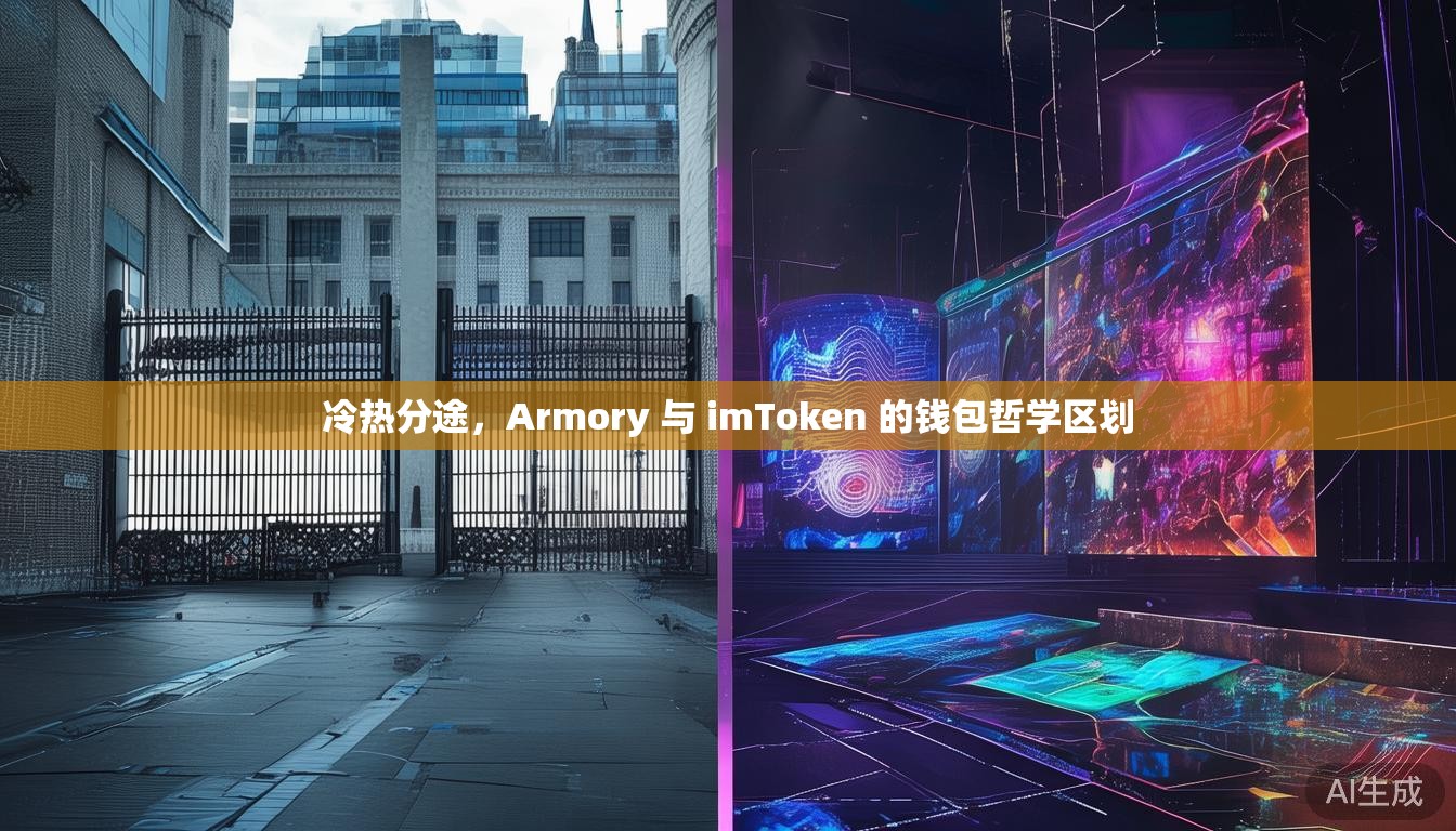 冷热分途，Armory 与 imToken 的钱包哲学区划