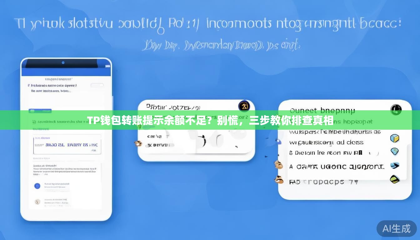TP钱包转账提示余额不足？别慌，三步教你排查真相