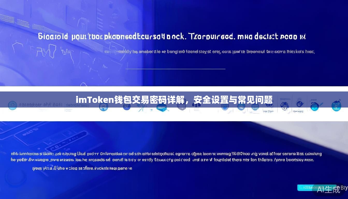 imToken钱包交易密码详解，安全设置与常见问题