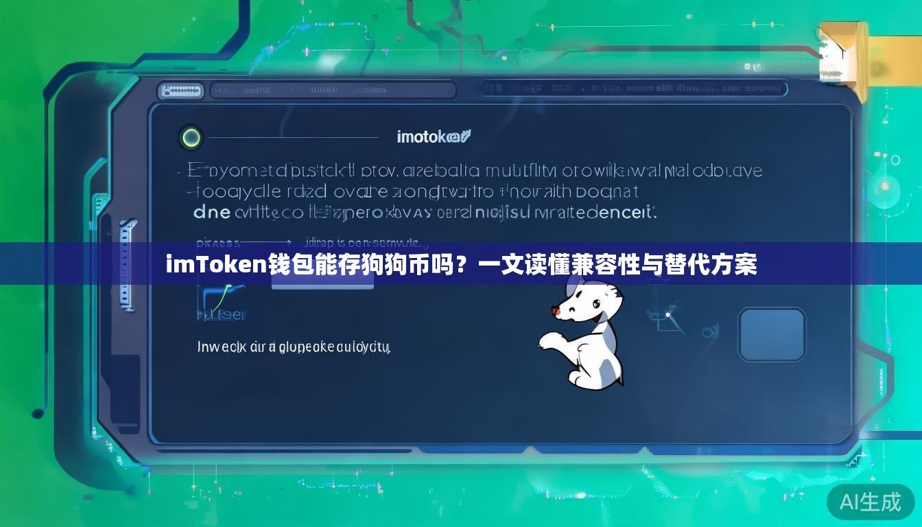 imToken钱包能存狗狗币吗？一文读懂兼容性与替代方案