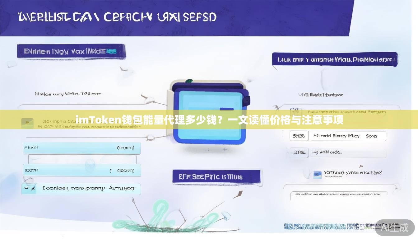 imToken钱包能量代理多少钱？一文读懂价格与注意事项