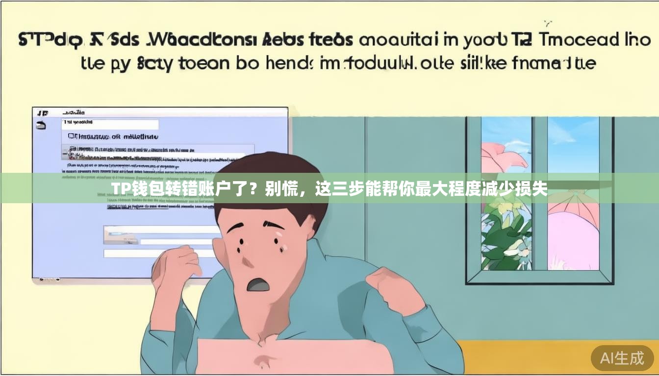 TP钱包转错账户了？别慌，这三步能帮你最大程度减少损失
