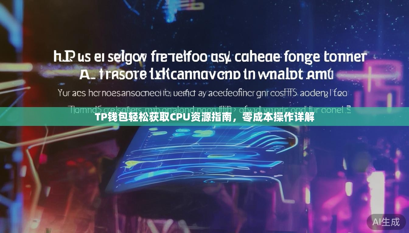 TP钱包轻松获取CPU资源指南,零成本操作详解 TP钱包轻松获取CPU资源指南,零成本操作详解