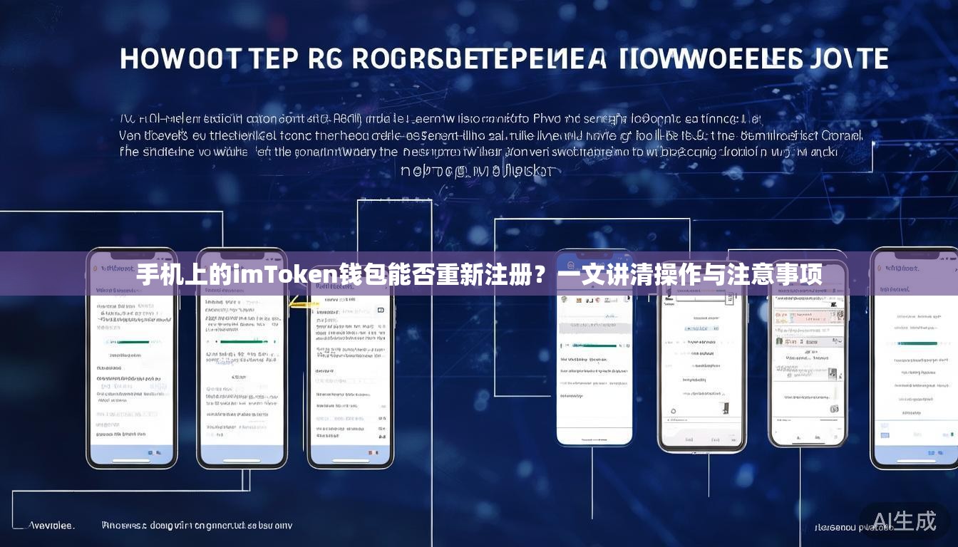 手机上的imToken钱包能否重新注册？一文讲清操作与注意事项