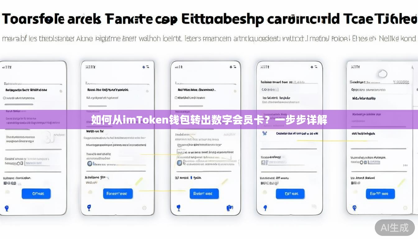 如何从imToken钱包转出数字会员卡?一步步详解 如何从imToken钱包转出数字会员卡?一步步详解