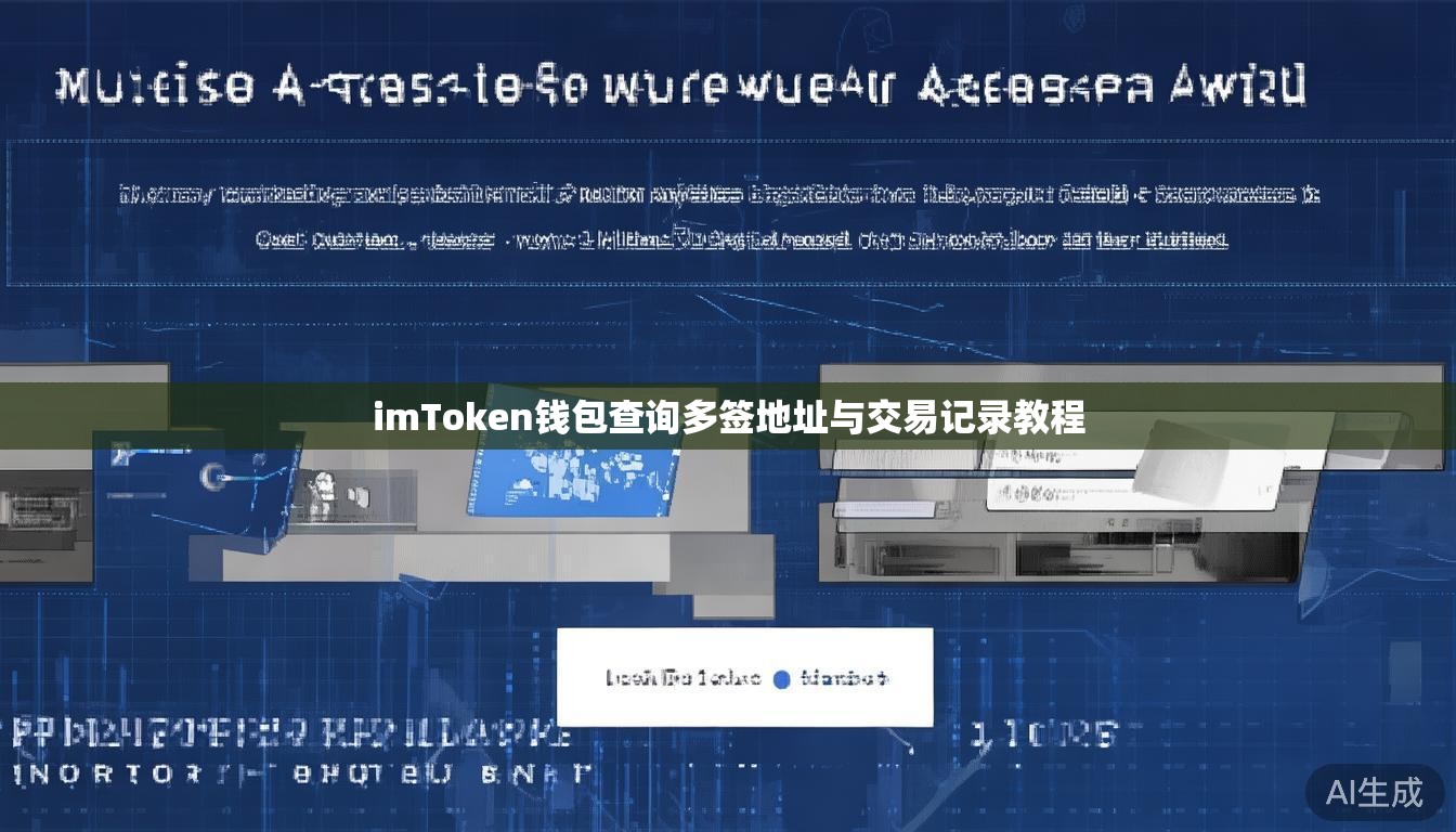 imToken钱包查询多签地址与交易记录教程