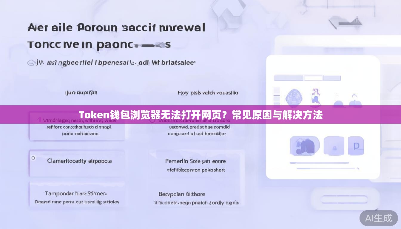 Token钱包浏览器无法打开网页?常见原因与解决方法 Token钱包浏览器无法打开网页?常见原因与解决方法