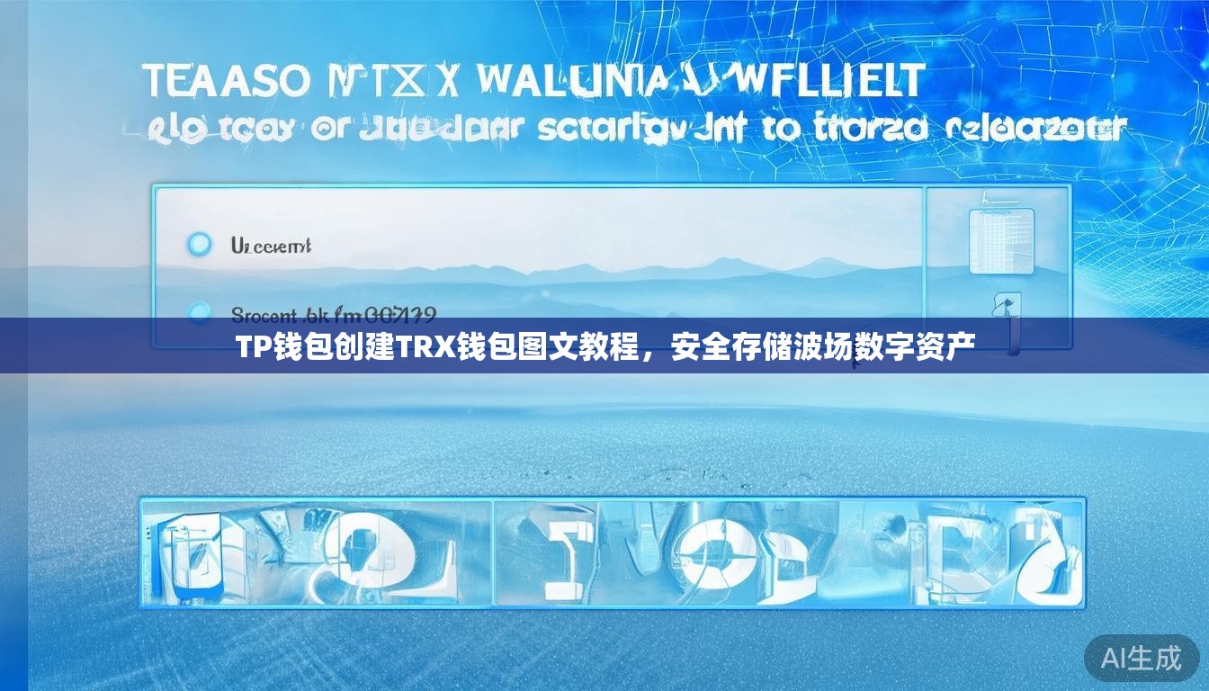TP钱包创建TRX钱包图文教程,安全存储波场数字资产 TP钱包创建TRX钱包图文教程,安全存储波场数字资产