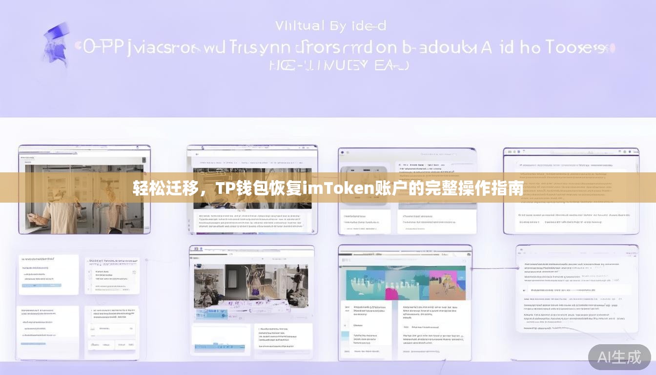 轻松迁移,TP钱包恢复imToken账户的完整操作指南 轻松迁移,TP钱包恢复imToken账户的完整操作指南