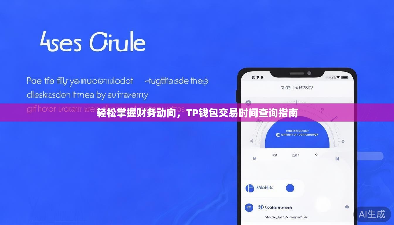 轻松掌握财务动向，TP钱包交易时间查询指南