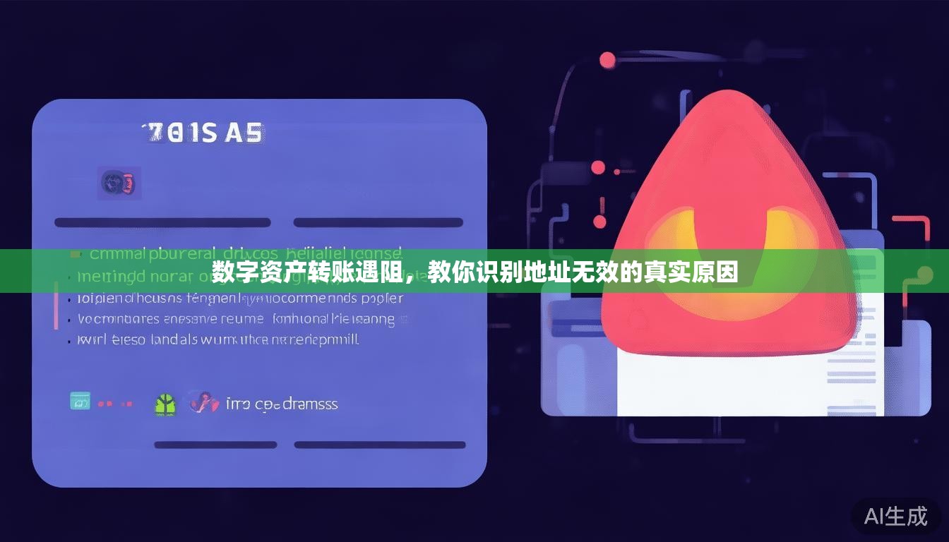 数字资产转账遇阻，教你识别地址无效的真实原因