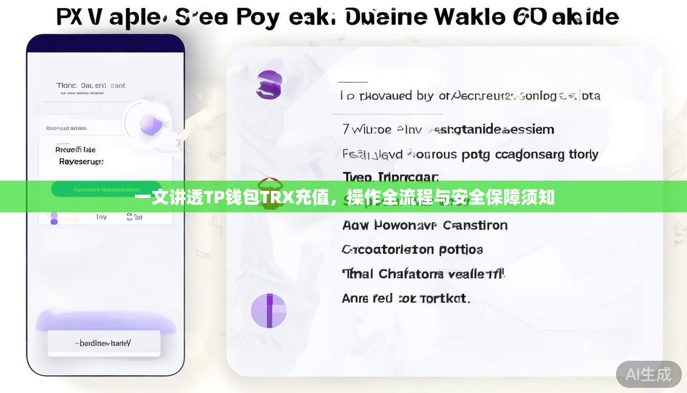 一文讲透TP钱包TRX充值，操作全流程与安全保障须知