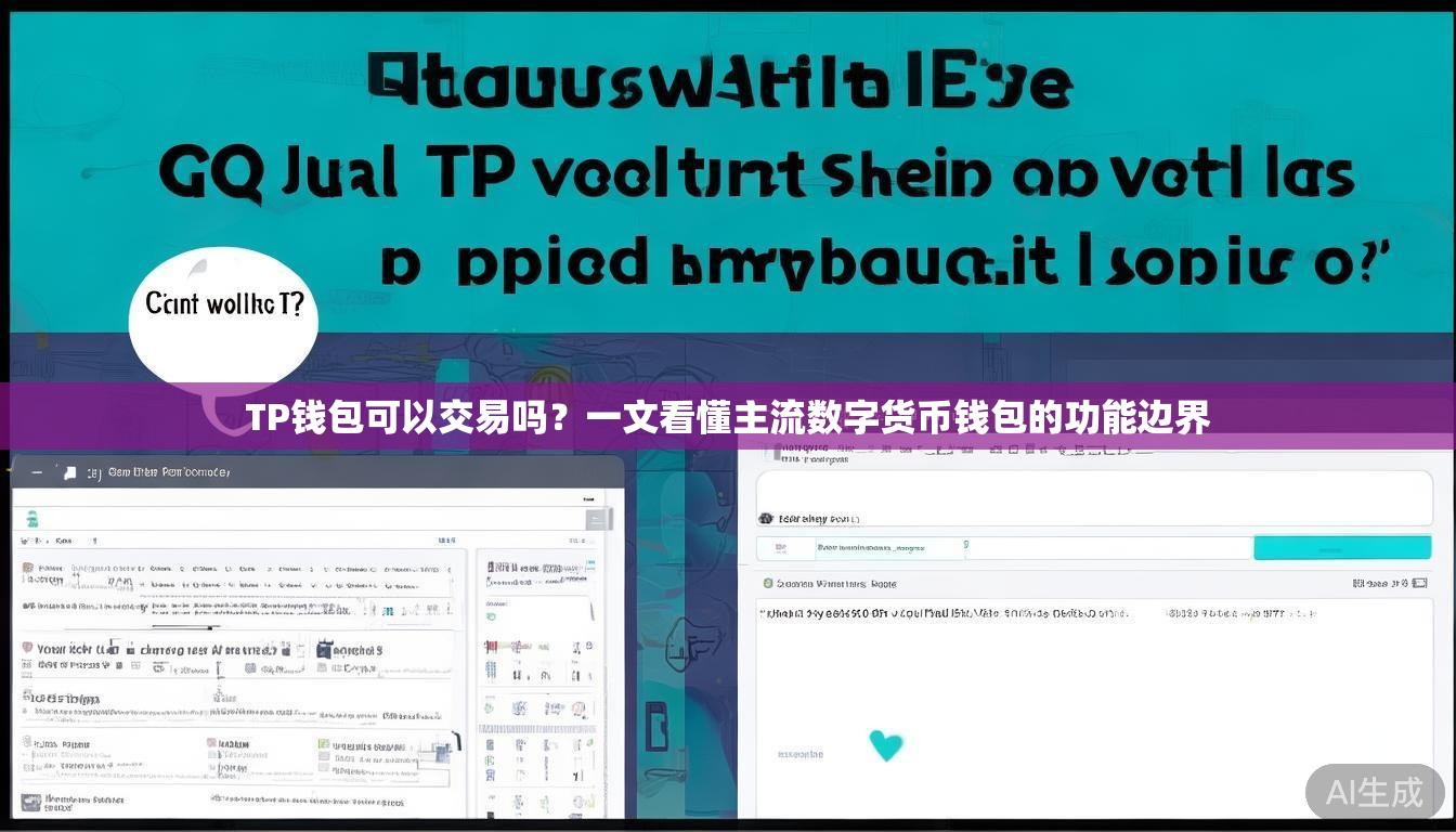 TP钱包可以交易吗?一文看懂主流数字货币钱包的功能边界 TP钱包可以交易吗?一文看懂主流数字货币钱包的功能边界
