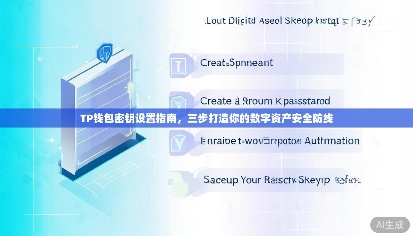 TP钱包密钥设置指南，三步打造你的数字资产安全防线