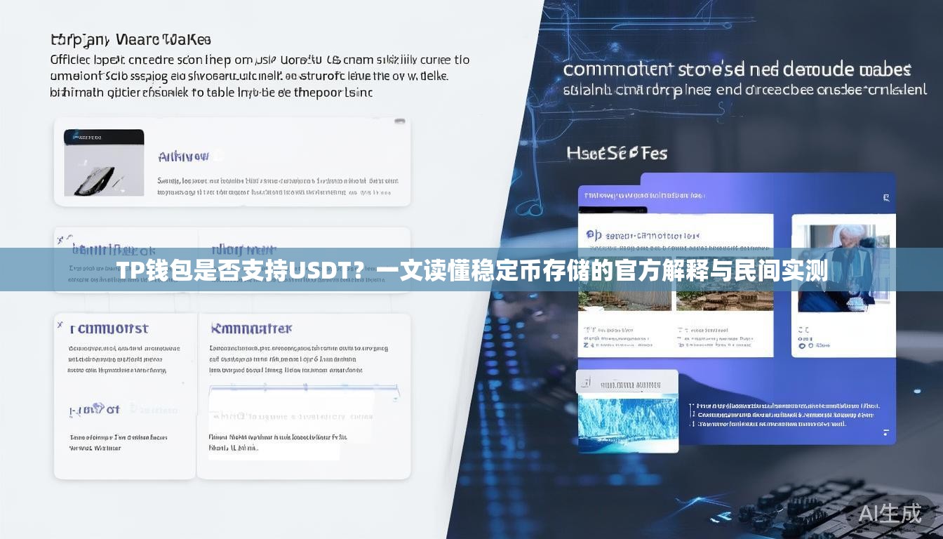 TP钱包是否支持USDT?一文读懂稳定币存储的官方解释与民间实测 TP钱包是否支持USDT?一文读懂稳定币存储的官方解释与民间实测