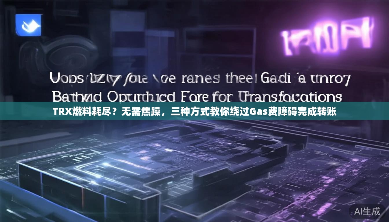 TRX燃料耗尽?无需焦躁,三种方式教你绕过Gas费障碍完成转账 TRX燃料耗尽?无需焦躁,三种方式教你绕过Gas费障碍完成转账