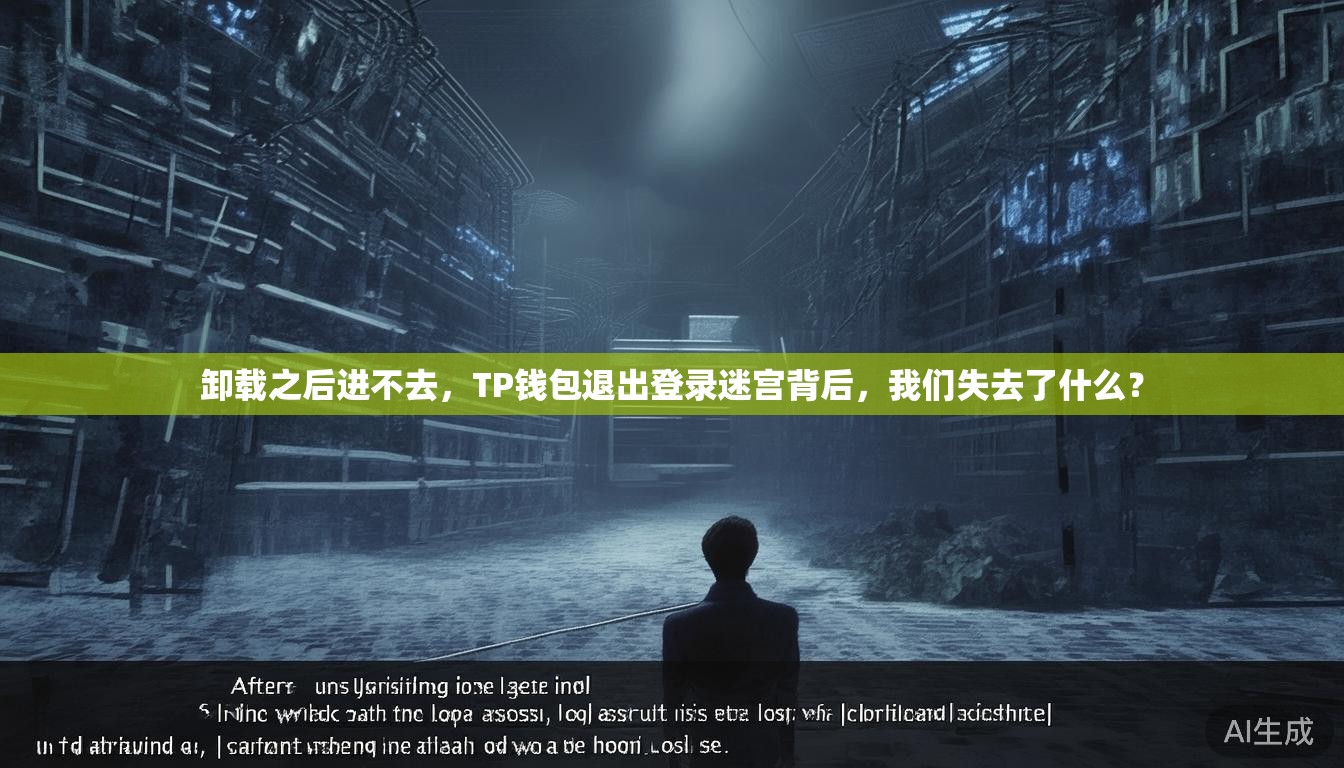 卸载之后进不去，TP钱包退出登录迷宫背后，我们失去了什么？