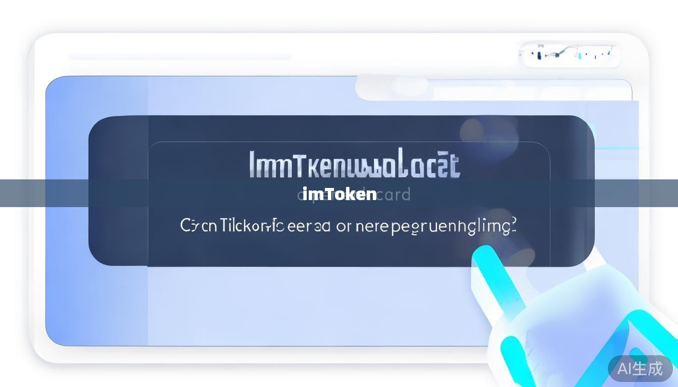 imToken钱包能开通银行卡吗 搞清再操作 imToken钱包能开通银行卡吗 搞清再操作